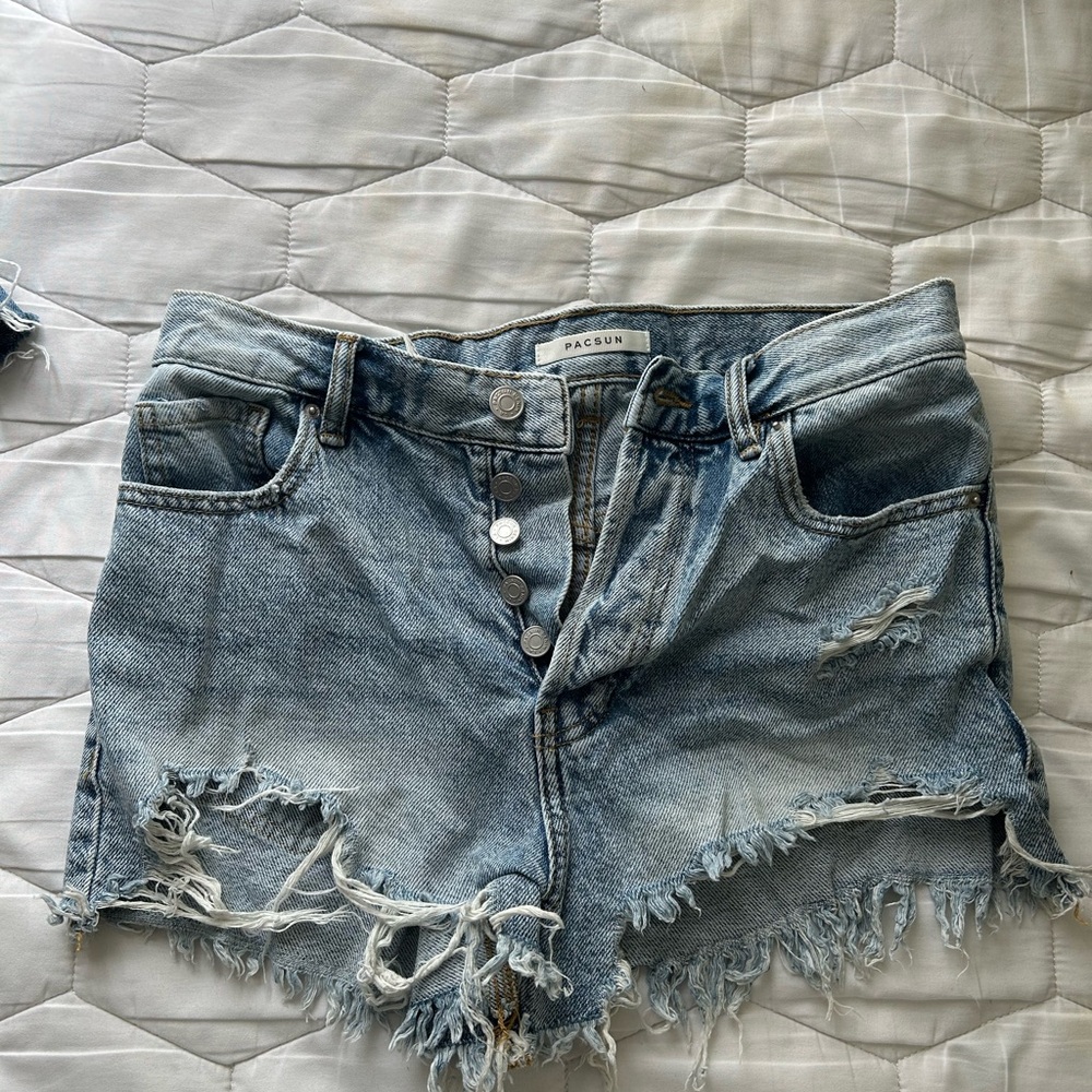 PacSun Blue Denim Women's Shorts